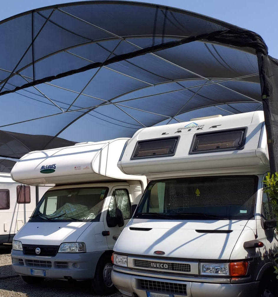Parcheggio Camper e Area Sosta - all'interno del Camping Bella Torino