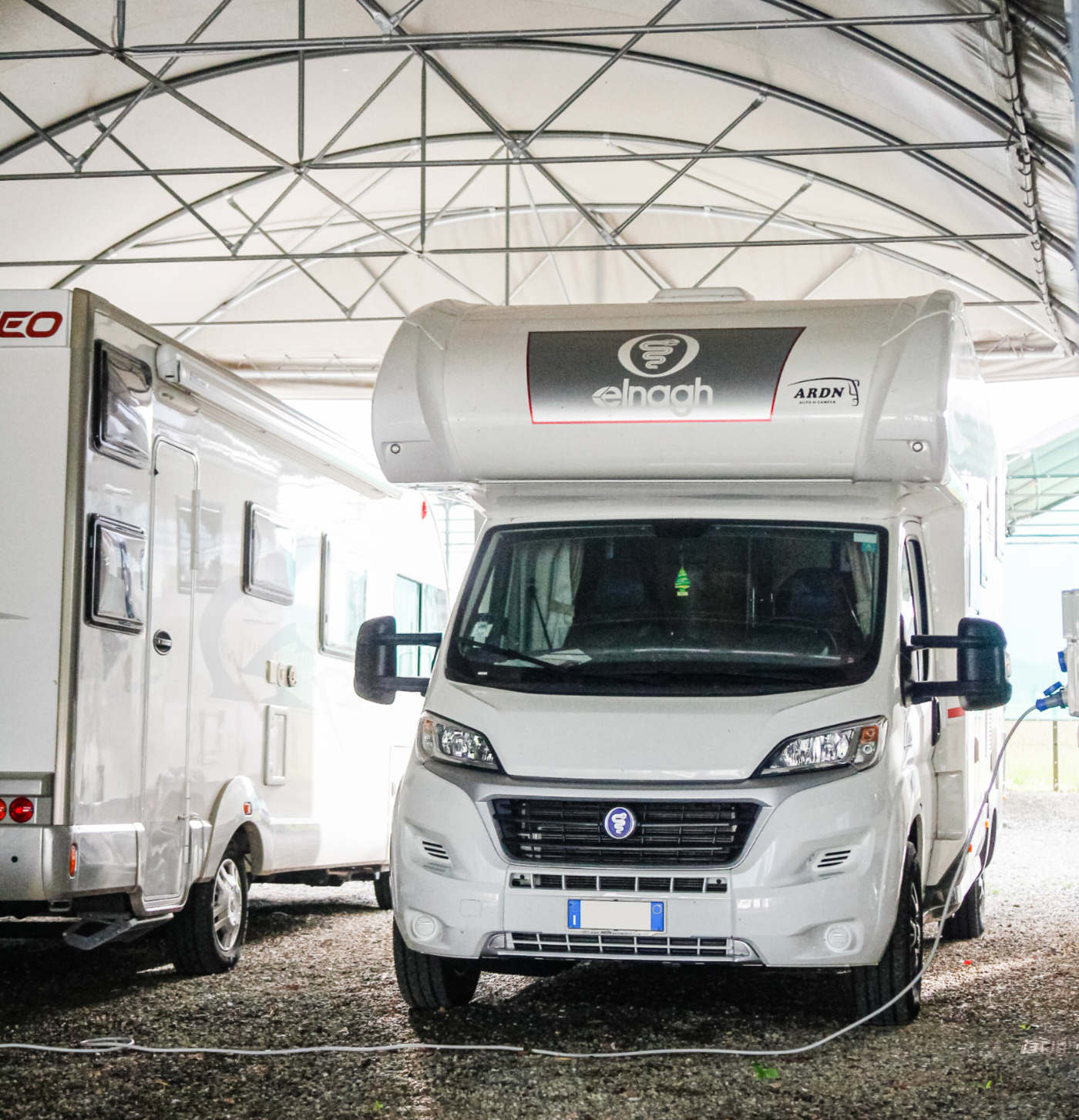 Parcheggio camper a Pianezza ex Rimessaggio Bonino